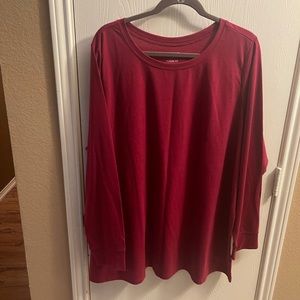 TORRID LONG SLEEVED CLASSIC FIT TEE SIZE 4 NWT